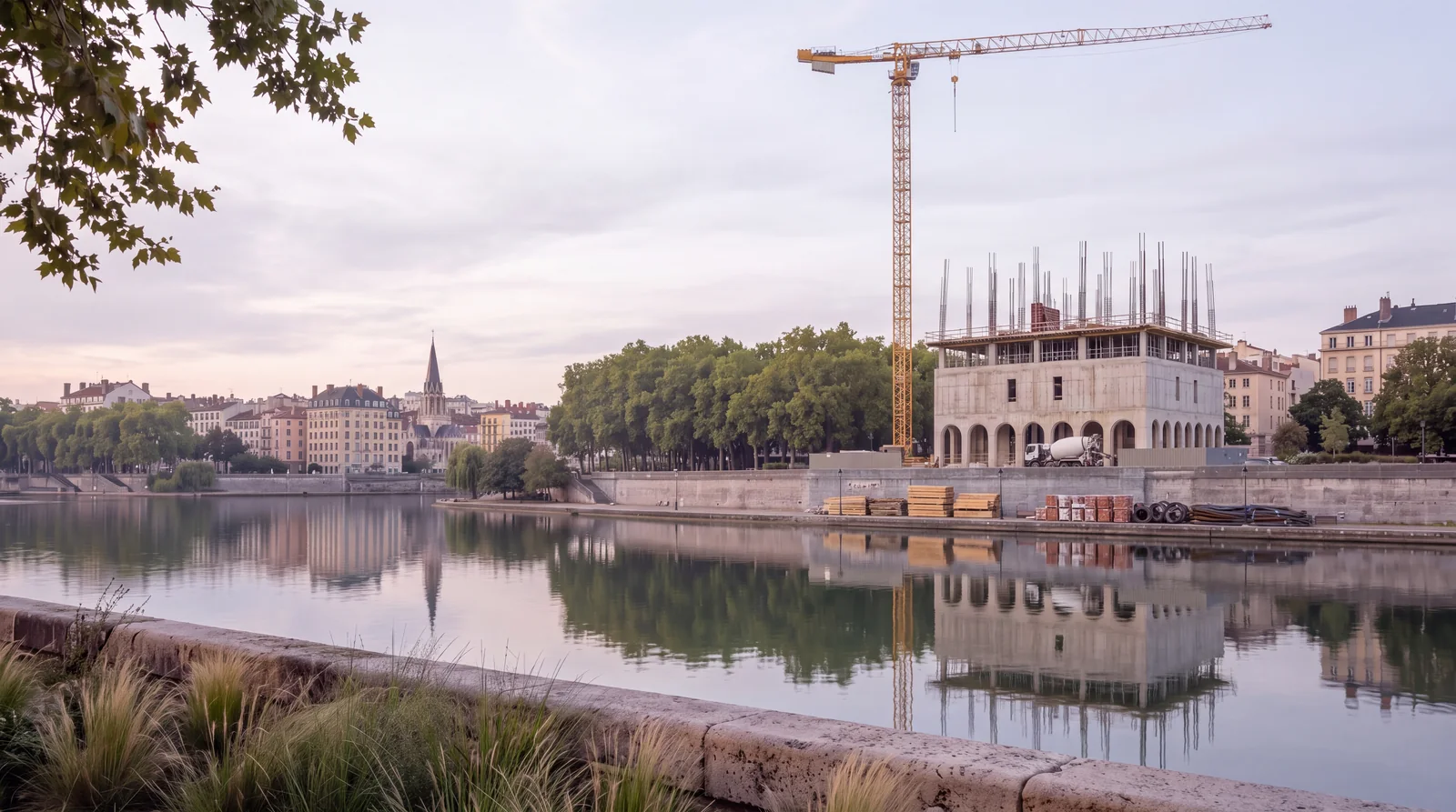 Construction in October 2025